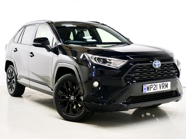 2021 21 Reg Toyota RAV4 2.5 VVT-h Black Edition CVT 4WD, £28,690