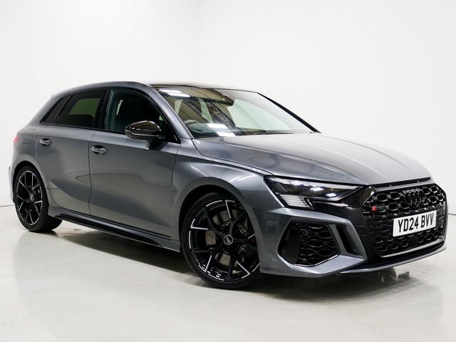 2024 24 Reg Audi RS3 2.5 TFSI Vorsprung Sportback S Tronic quattro, £58,990.00