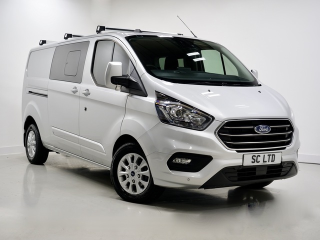 2022 22 Reg Ford Transit Custom 2.0 300 EcoBlue Limited Crew Van, £32,388.00